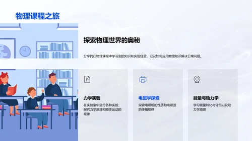 科学实验学习报告PPT模板