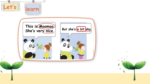Module1Unit 1 She's a nice teacher 课件(共28张PPT)