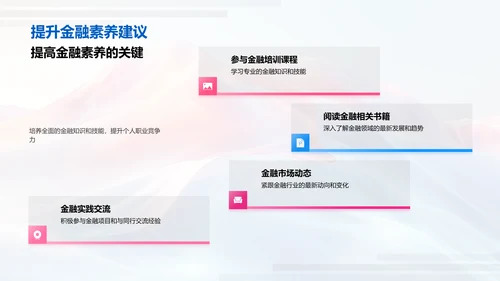 企业文化与金融素养PPT模板