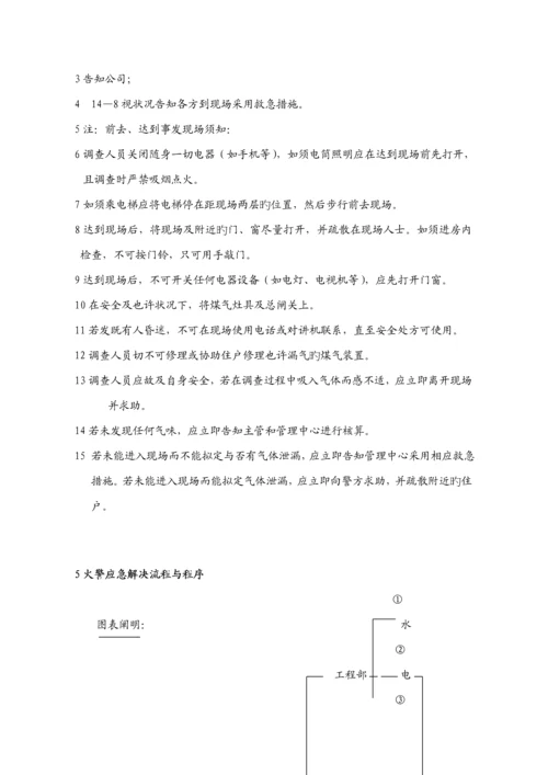 物业公司突发事件应急标准流程.docx