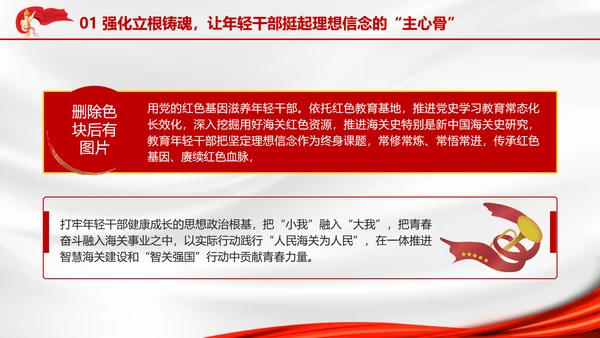全面加强优秀年轻干部育选管用工作党员培训党课PPT
