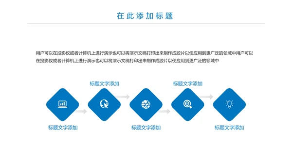 蓝色大气医疗报告医学研究工作总结PPT模板