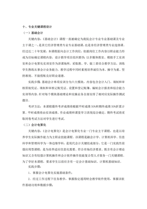 会计人才培养专业方案.docx