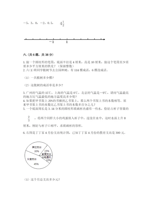 辽宁省【小升初】2023年小升初数学试卷word.docx