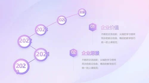 紫色化妆品公司企业宣传简介介绍动态PPT模板