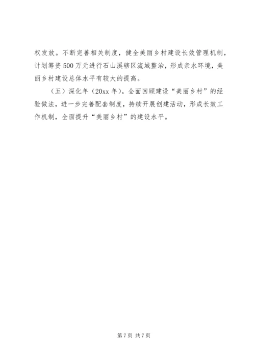 美丽乡村建设实施方案[精选合集] (3).docx