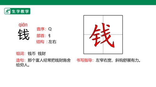 识字3 “贝”的故事 生字动画课件