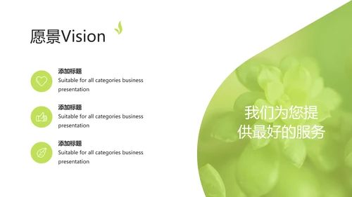 绿色农业自然环境保护宣传动态PPT模板