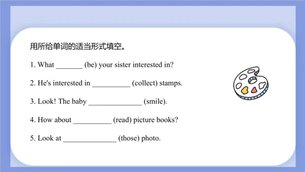 Unit 2 What's your hobby? Lesson 12 课件(共61张PPT)