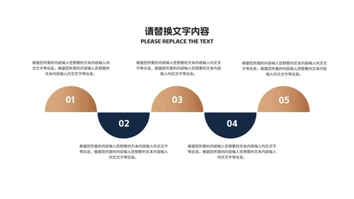 商务风工作年度总结汇报PPT模板