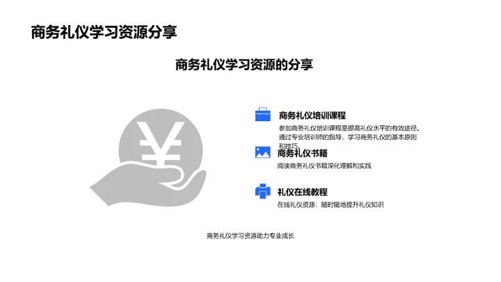 商务礼仪技巧培训