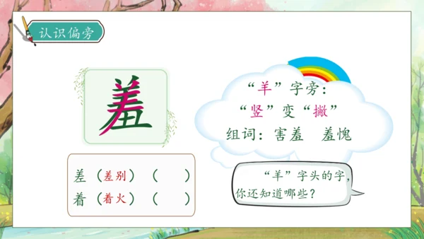 【核心素养】部编版语文二年级下册-2. 找春天 第1课时（课件）