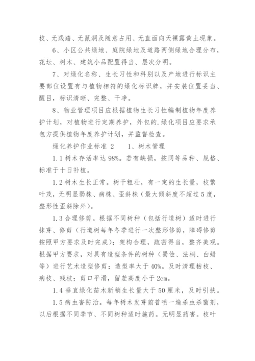 绿化养护作业标准.docx