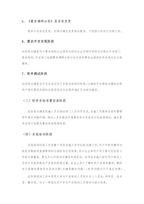 软件综合项目实施专题计划专项方案.docx