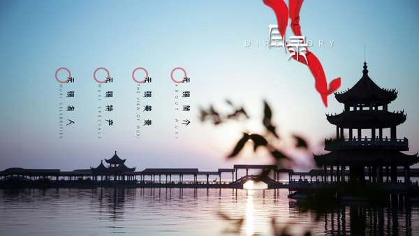 城市介绍风光旅游PPT模板