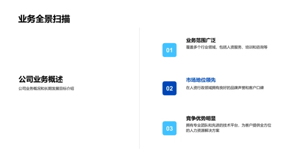 人才战略年度报告PPT模板