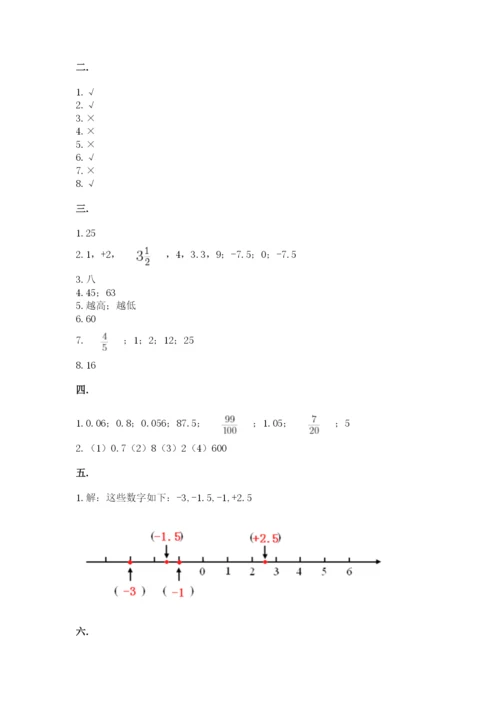 西师大版小升初数学模拟试卷【全国通用】.docx