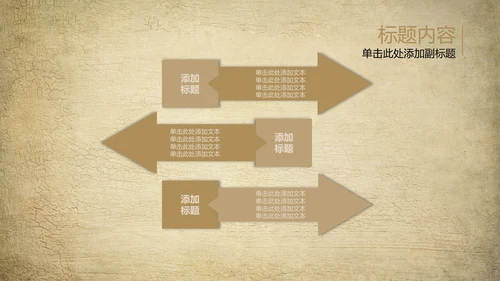 欧式复古怀旧风格ppt动态模板