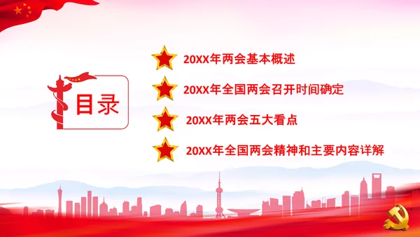 党课之两会报告解读PPT课件