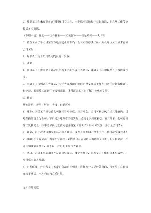 服装专卖店营运管理标准手册.docx