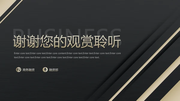 高端产品融资方案金融PPT模板
