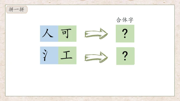 【核心素养】部编版语文一年级下册-识字2. 姓氏歌 第2课时（课件）