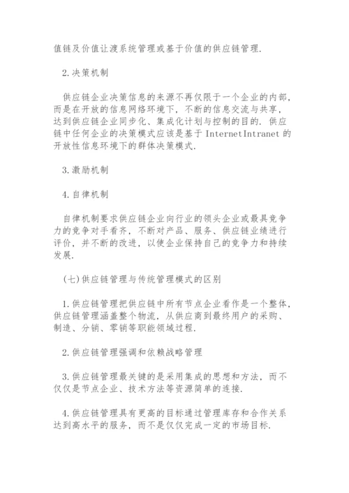 供应链管理论文.docx