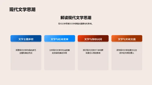 探究大学文学课程