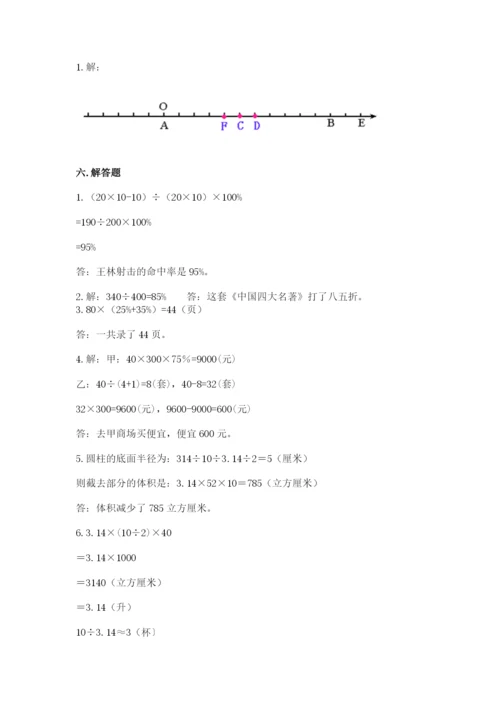 小学六年级下册数学期末卷附答案【典型题】.docx