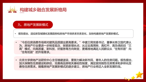 两会政府工作报告新中国经济走势PPT模板
