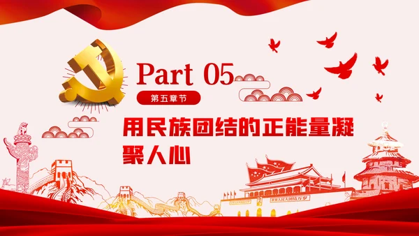 立足本职岗位维护民族团结党课PPT模板