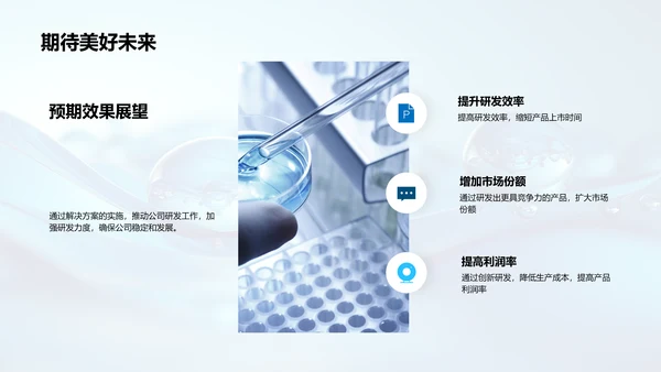 化学研发成果汇报PPT模板