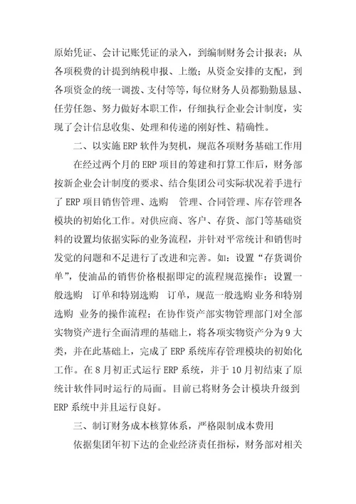 2024年财务年终总结八篇精选