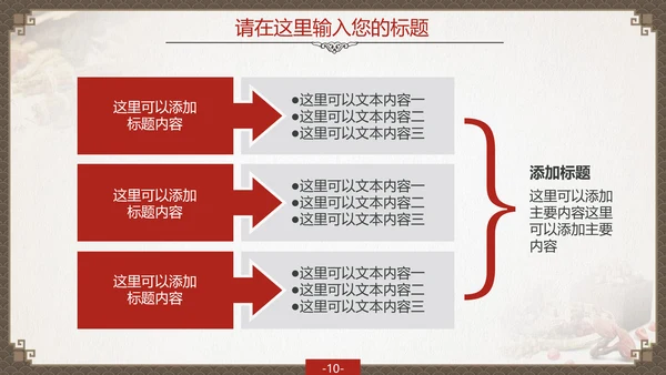 传统中国风中药药材老中医PPT模板