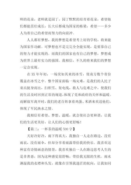 温暖的作文-10.docx