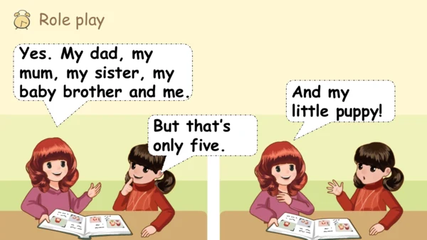 Unit 6 Meet my family Part A Let's talk课件（共38张PPT，