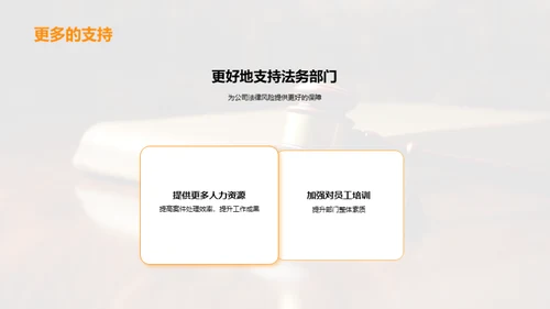 法务部门季度工作回顾
