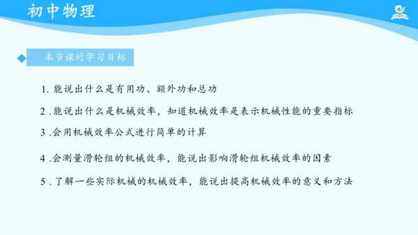 第十二章 机械效率 复习课件（共22张PPT）