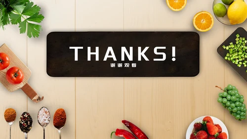 黄色简约风餐饮创业计划PPT模板