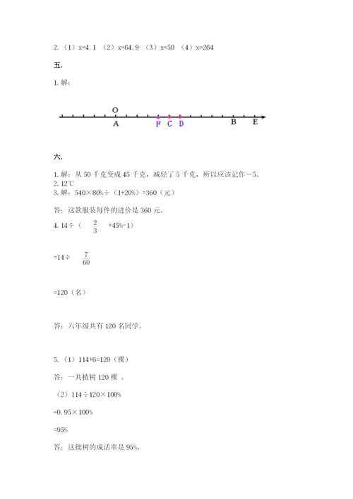 郑州外国语中学小升初数学试卷及参考答案（综合题）.docx