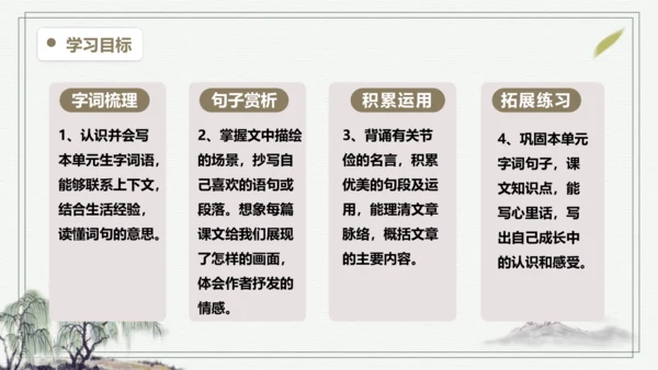 【学霸提优】统编版语文五上（ 第六单元重难点梳理复习）（课件）