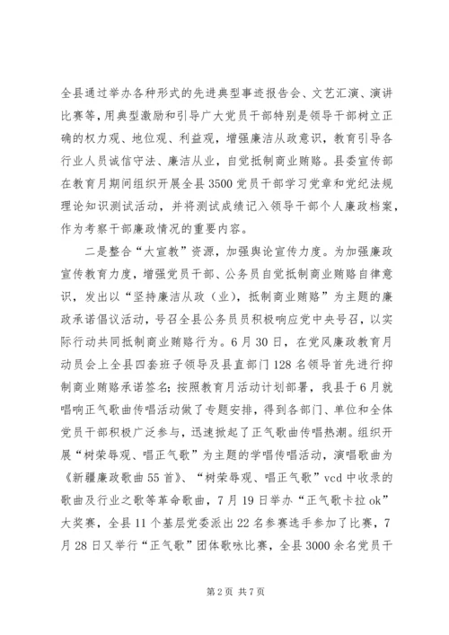 党风廉政教育月活动总结_1.docx
