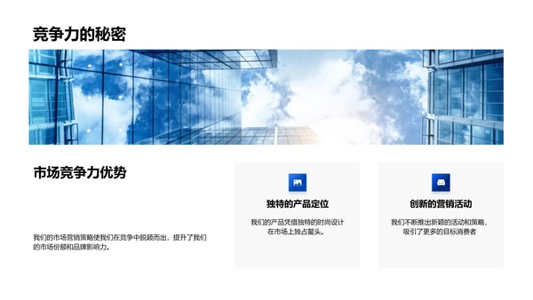 时尚品牌营销策略PPT模板