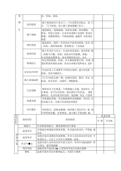 白塔安全监理规划