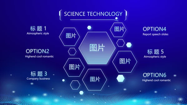 蓝色科技感大气科技感公安警察派出所动态PPT