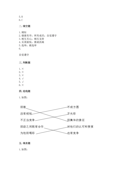 部编版四年级上册道德与法治期中测试卷重点.docx