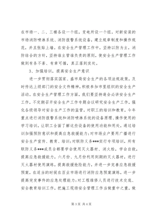 公司安全生产管理工作计划.docx