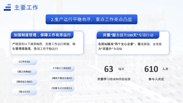 能源化工行业上半年工作总结汇报ppt模板
