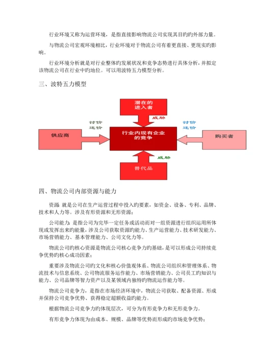 物流战略复习资料.docx