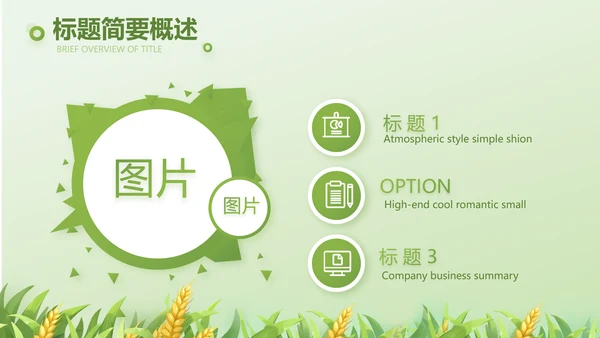 乡村振兴农业生产宣传介绍动态PPT
